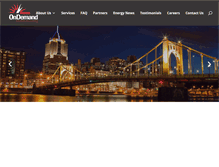 Tablet Screenshot of ondemandenergy.com